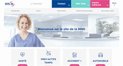 Desktop Screenshot of mnh.fr